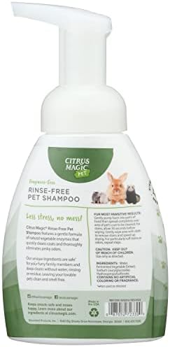 Back label information showing ingredients and usage directions