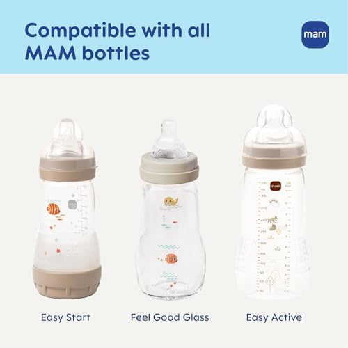 Different flow sizes included in the mixed pack for growing newborn feeding stages