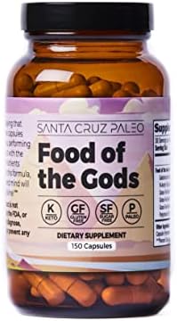 Santa Cruz Paleo beef organ capsules side view showing product benefits