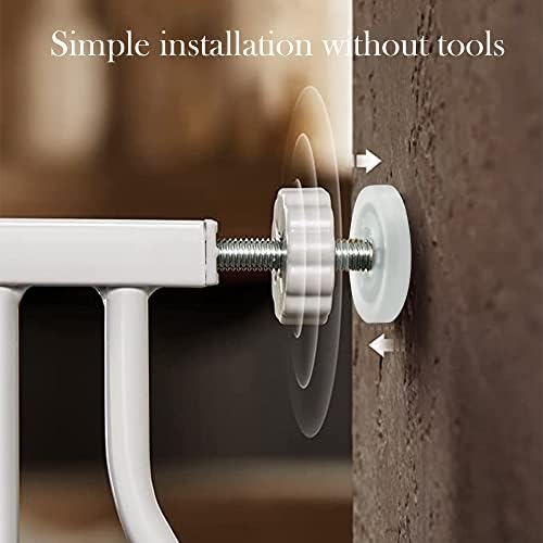 Vmaisi replacement gate hardware kit showing four extra long twelve centimeter spindle rods.