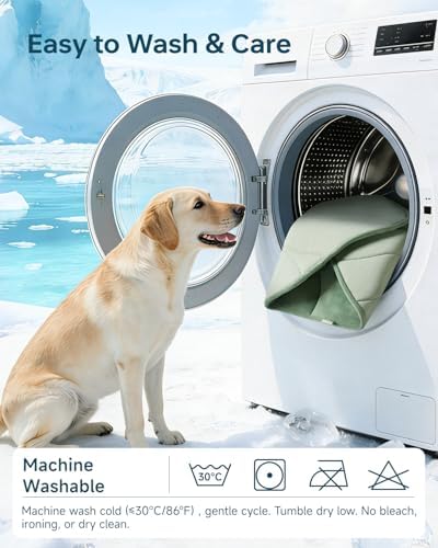 BG-BABYGO washable cooling mat being cleaned for pet hygiene