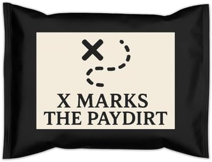 Guaranteed gold paydirt concentrate up close