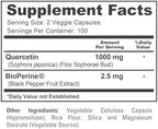 NusaPure Quercetin capsule close up view
