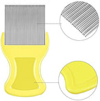 Comparison of two sizes of Maitys hair combs for versatile dandruff and nit removal.