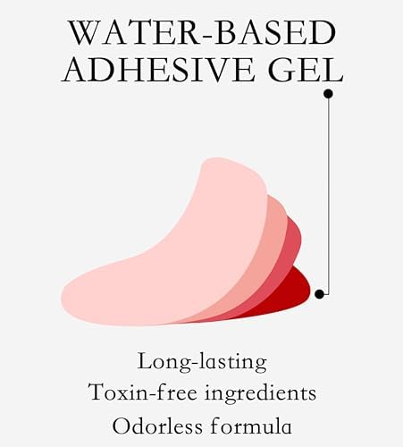 Step by step application of gel nail wraps
