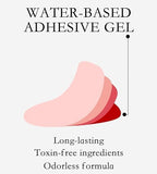 Step by step application of gel nail wraps