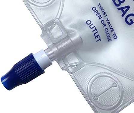 Lifevv 3 pack urinary drainage bags for incontinence care