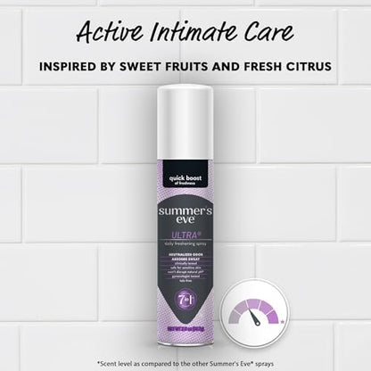 Summer's Eve 7-in-1 benefits feminine care spray three pack set