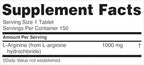 Nugenix L-Arginine dietary supplement bottle lifestyle angle