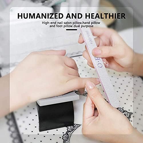 Durable and washable silicone nail hand rest pad