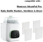 Four pack of Pureburg air filters for baby bottle washers