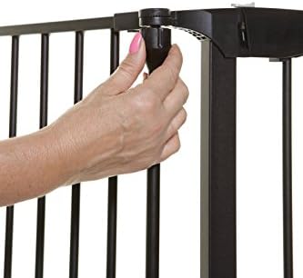 Hardware mount baby gate extension panel