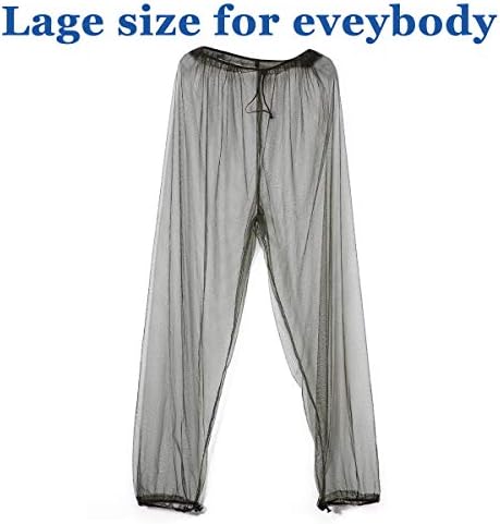 Lightweight breathable mosquito net trousers