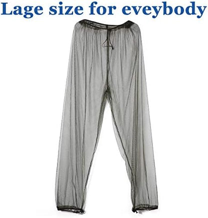 Lightweight breathable mosquito net trousers