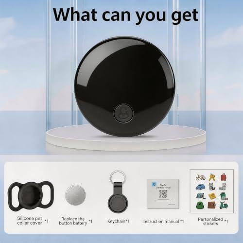 Water resistant smart tracker collar accessory being splashed with water.