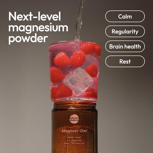 Moon Juice Magnesi-Om Berry flavor ingredient list and nutrition label view