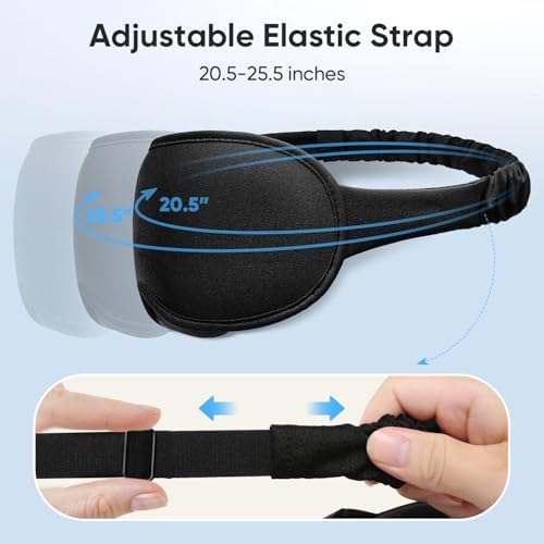 Azang sleep mask flat lay display for travel and home use