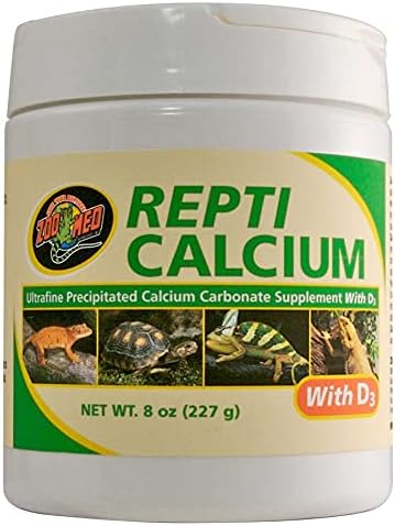 Dbdpet bundle with Zoo Med Repti Calcium with D3 powder container