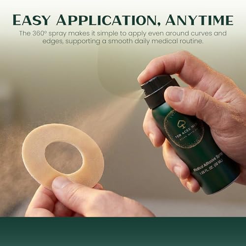 Authentic USA imported Ten Aces Medical Adhesive Spray packaging details