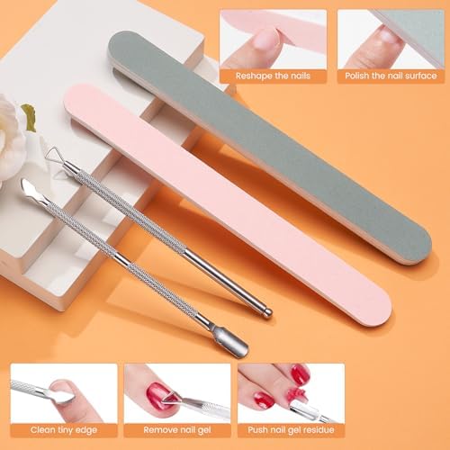 Side view of professional gel nail polish remover bowl