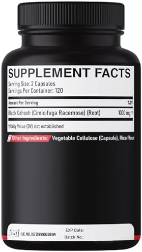 Premium authentic USA imported Dedicad Black Cohosh bottle