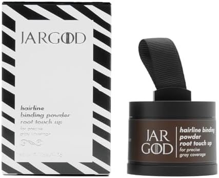 Hairline Root Touch-Up Powder for Instant Gray Coverage and Temporary Hair Color for Roots and Highlights for Women & Men (0.14 Ounce (Pack of 2), Dark Brown) - Image 6