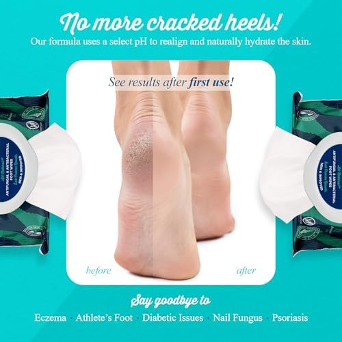 pHeet 72 count pack showing antifungal benefits for athletes.