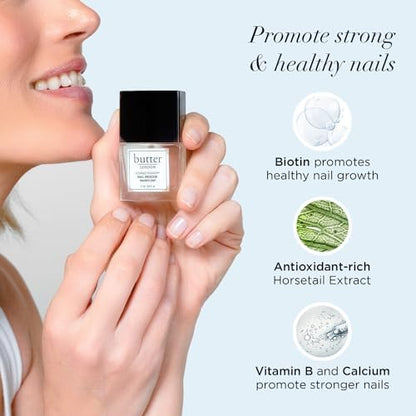 Biotin and Horsetail Extract nail treatment to provide assistance with structural strength
