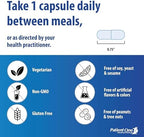 Patient One antioxidant capsules bottle side angle view