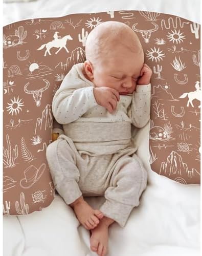 ZoubqchY nursing pillow cover on a standard U-shaped pillow