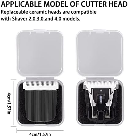 Comparison of ceramic blade teeth for skin safety