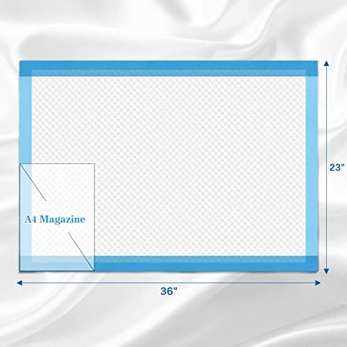 Sofyfine adult incontinence underpads unfolded flat to demonstrate the large surface coverage and quilted texture.