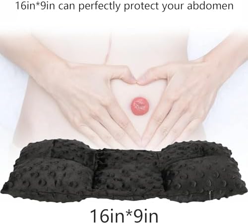 Colostomy bag protector pillow for car travel and post-op support