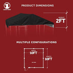 Weather Guard commercial grade steel gable roof frame for outdoor pens