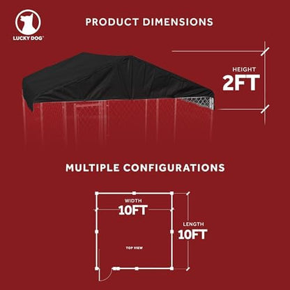 Weather Guard commercial grade steel gable roof frame for outdoor pens