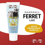 Marshall Ferret Lax 3-ounce tube back label showing ingredients and directions