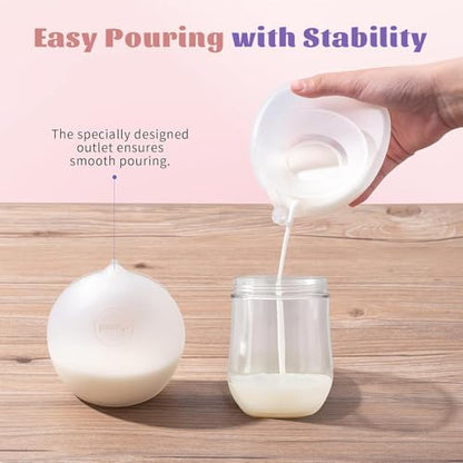 Wearable portable manual breast pump alternative for Indian mothers building a milk stash