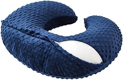 Romiracle nursing pillow cover showing hidden zipper safety feature