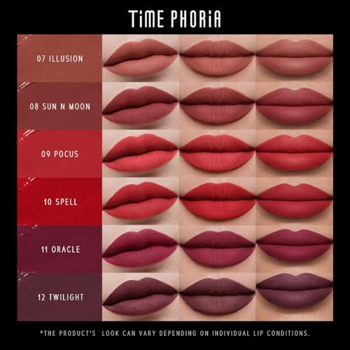 Eternal Lip Matte, 11 Odyssey - Wine Red, One-Swipe Bold Matte Finish, High Pigment Full Coverage, Long-Lasting, Transfer-Proof & Smudge-Resistant Liquid Lipstick, Feather-Light Texture - Image 5