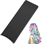 Professional black highlighting paddle for salon hair coloring
