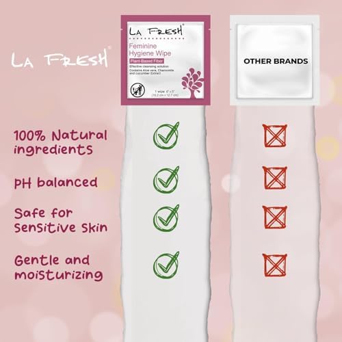 USA imported La Fresh intimate wipes for sensitive skin care