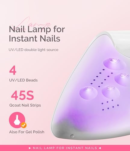 White MelodySusie mini nail lamp with USB connection