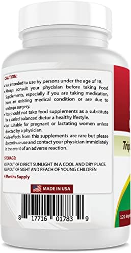 Best Naturals USA manufactured dietary supplement container