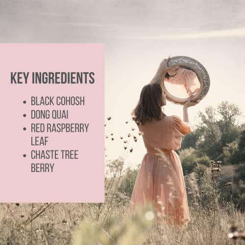 Re+Gen Nutrition estrogen balance capsules highlighting DIM and Dong Quai content.