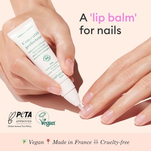 Manucurist plant-based nail care pen applicator brush tip