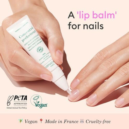 Manucurist plant-based nail care pen applicator brush tip