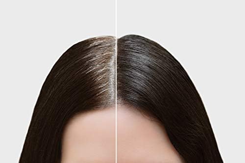 Greyfree medium brown touch up used on man's beard and mustache