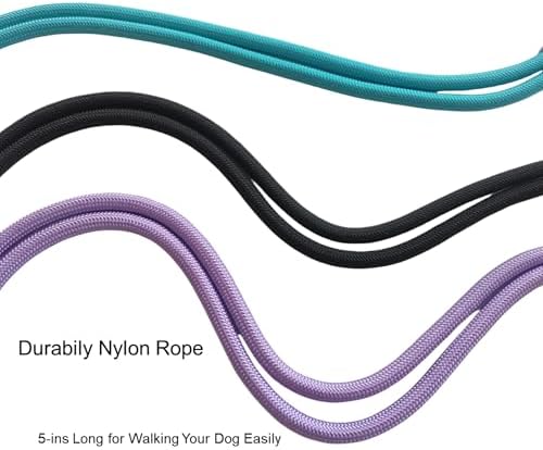 Doomanload purple leash with safety lock mechanism