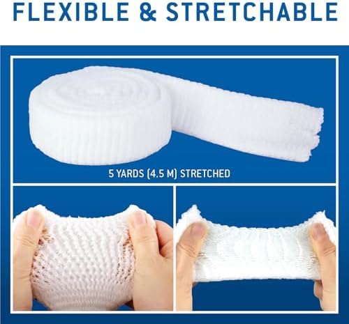 Side view of Care Science first aid packaging showing product specifications.