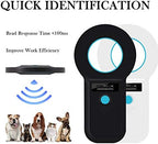 Smoostart microchip scanner side profile and scan button